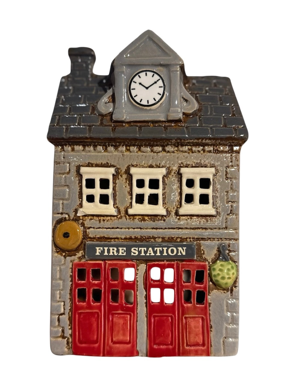 PRE ORDER - Fire Station Pottery Tea Light House - 2026 SEPTEMBER ARRIVAL