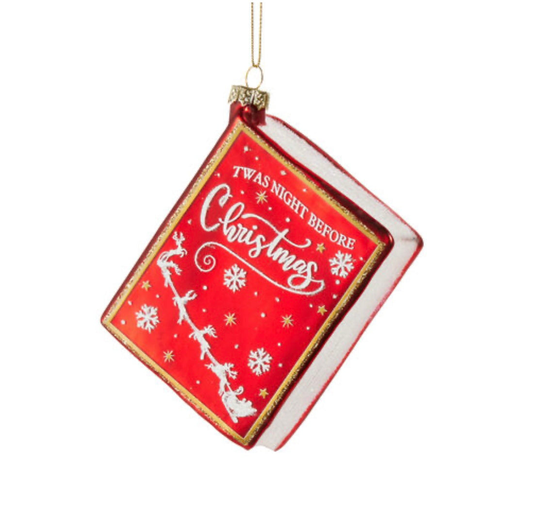 The Christmas Shoppe Christmas Book Hanging