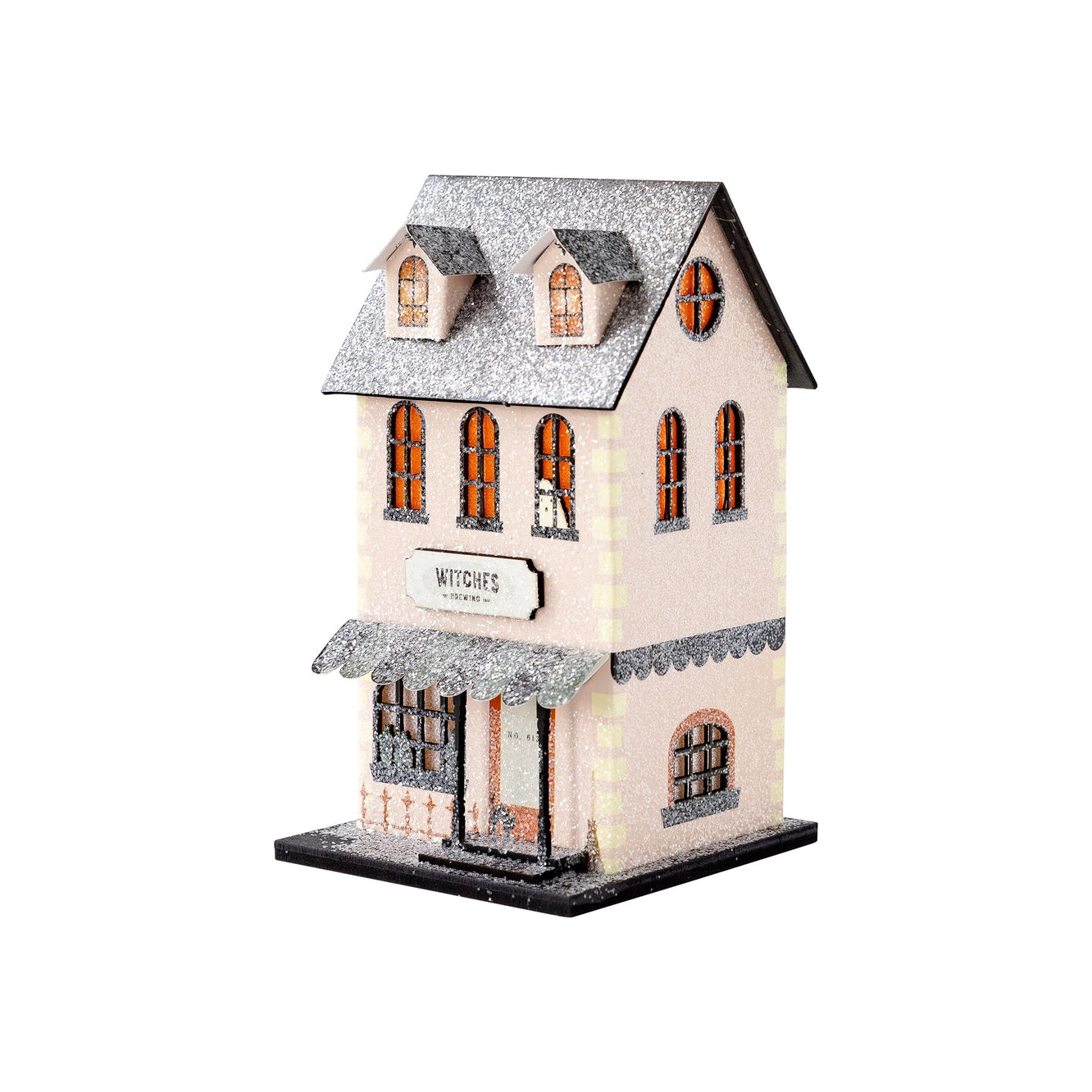 Witches Brewing Light Up House