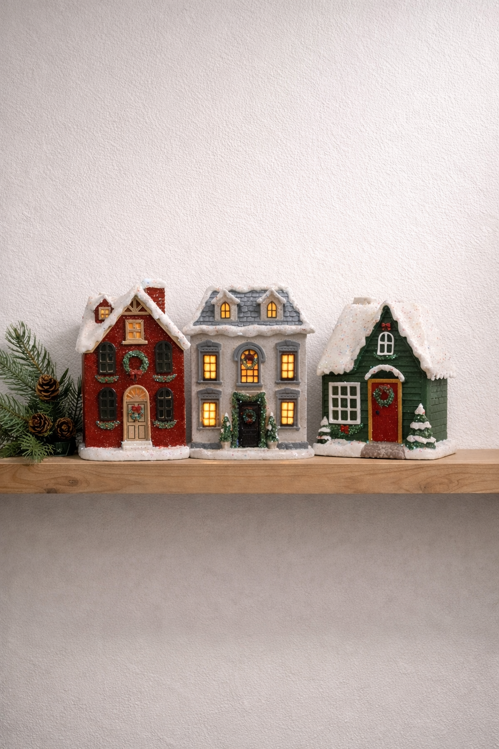 PRE ORDER - Resin Light Up Cottage Village House - 2026 OCTOBER ARRIVAL
