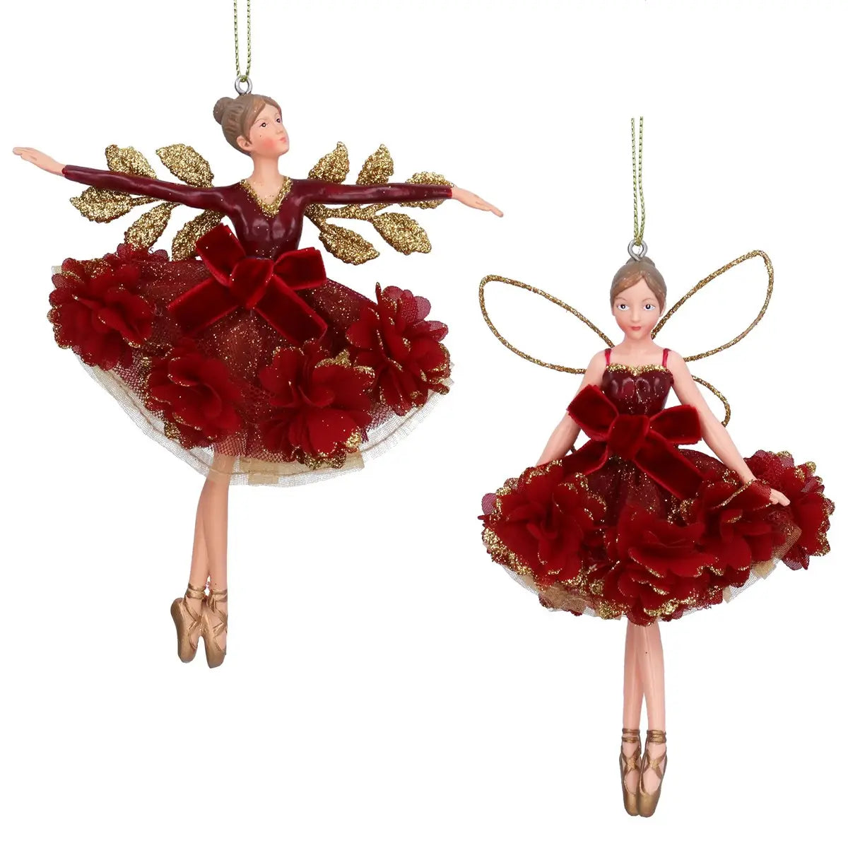 Resin Burgundy Floribunda Fairy Assorted - 2026 LATE OCTOBER ARRIVAL