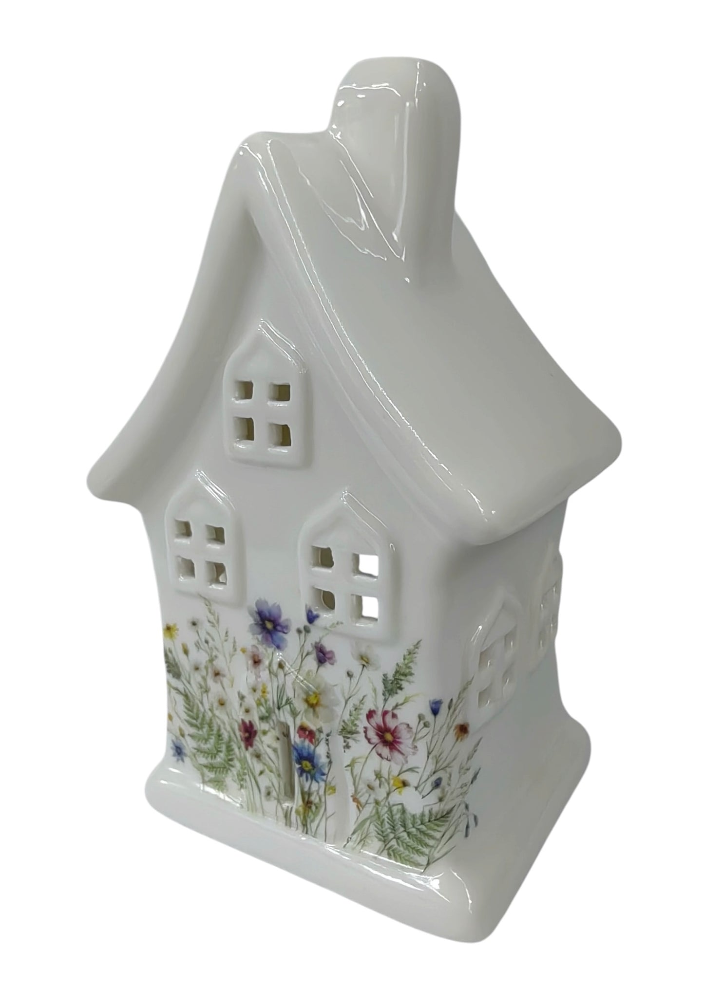PRE ORDER - Small Wildflowers Ceramic Tea light House - 2026 SEPTEMBER ARRIVAL