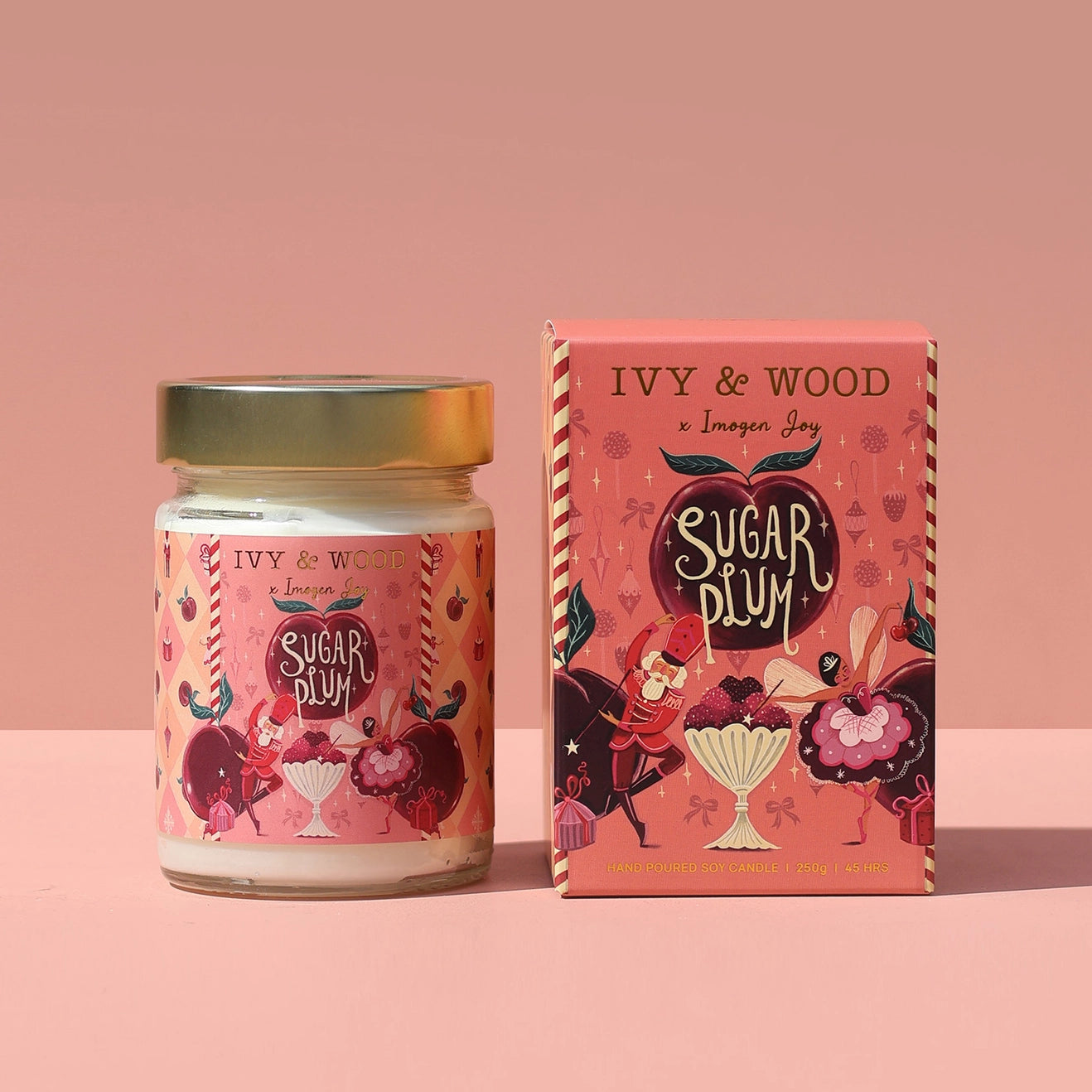 Sugar Plum Christmas Candle 250g - SEPTEMBER ARRIVAL