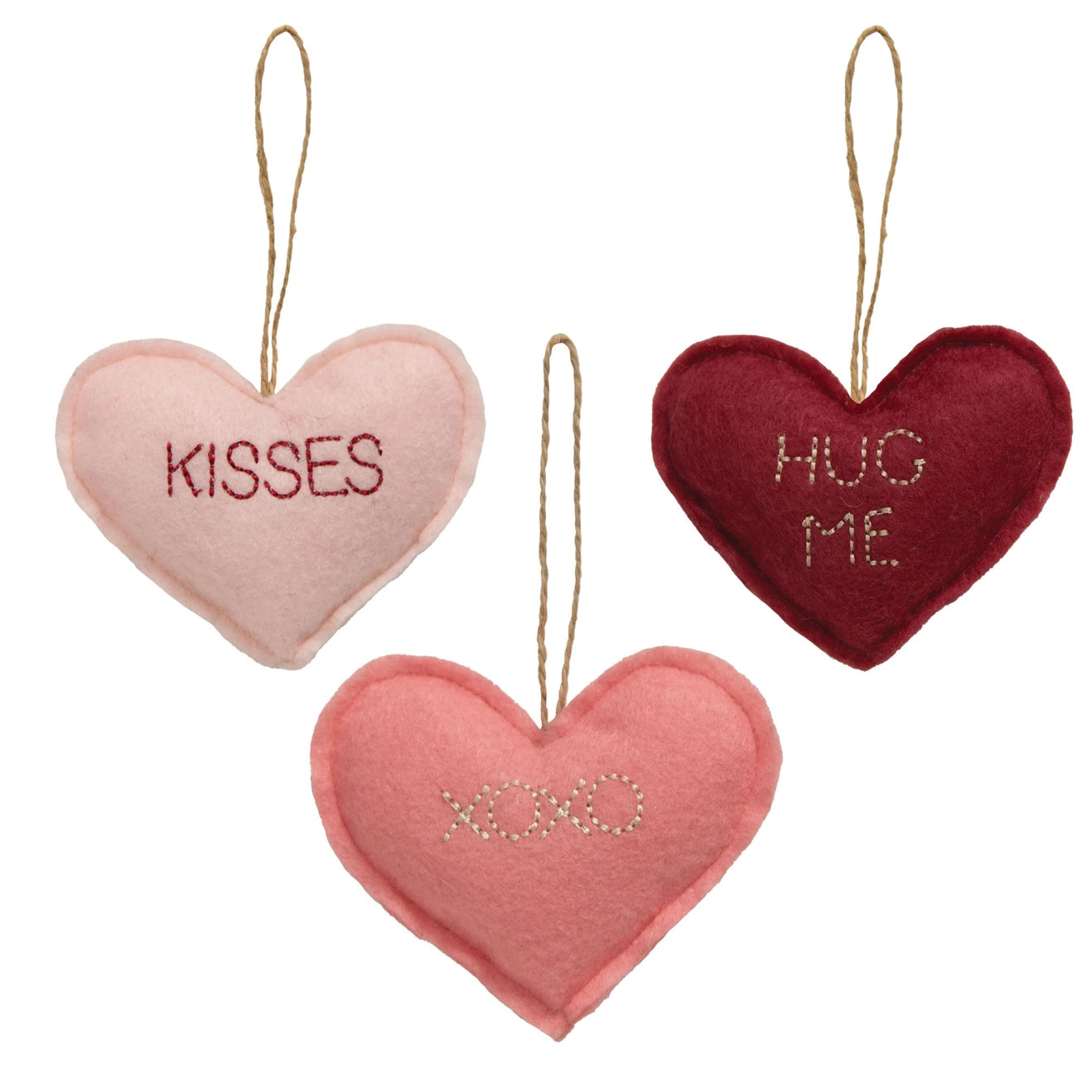 Heart Felt Sayings Hanging Set of 3