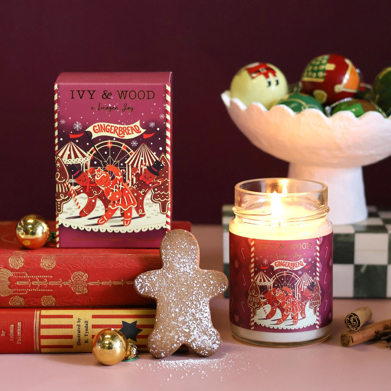 Gingerbread Christmas Candle 250g - SEPTEMBER ARRIVAL