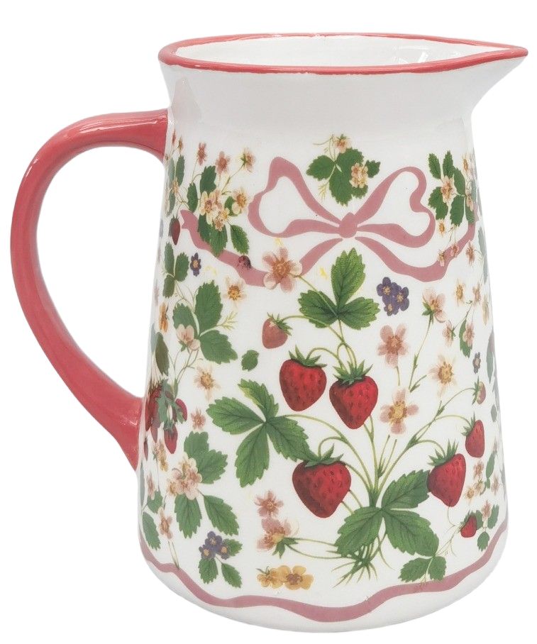 Strawberry Fields Jug - LATE SEPTEMBER ARRIVAL