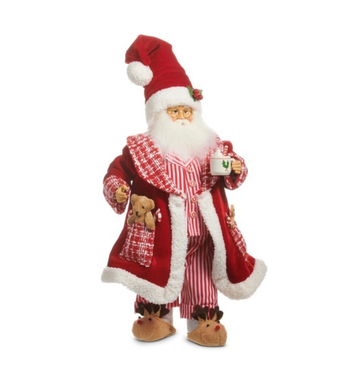 PRE ORDER - Lounging Robe Santa 46cm - 2026 OCTOBER ARRIVAL
