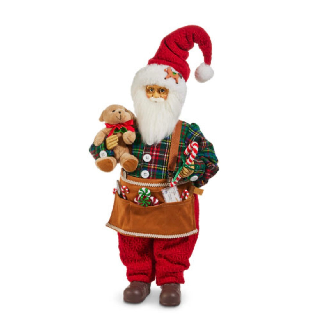 The Christmas Shoppe Toy Shop Standing Santa
