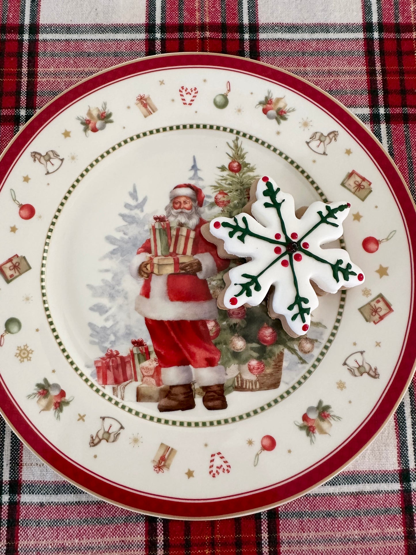 Christmas Snowflake Fake Bake