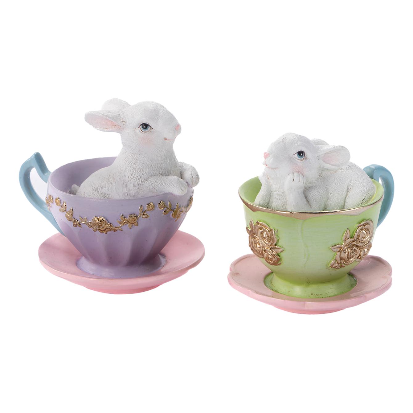 Luxe Pastel Teacups Assorted