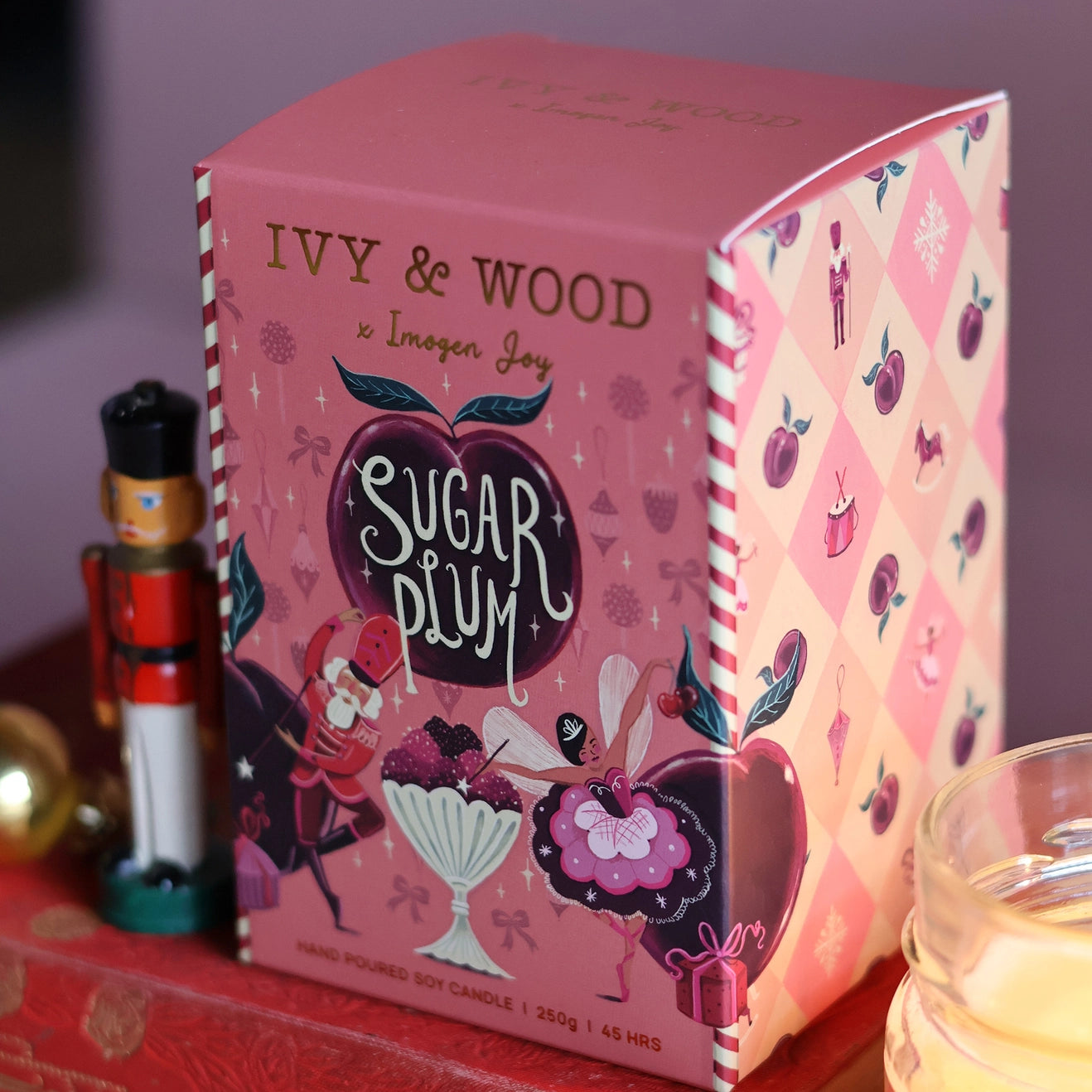 Sugar Plum Christmas Candle 250g - SEPTEMBER ARRIVAL