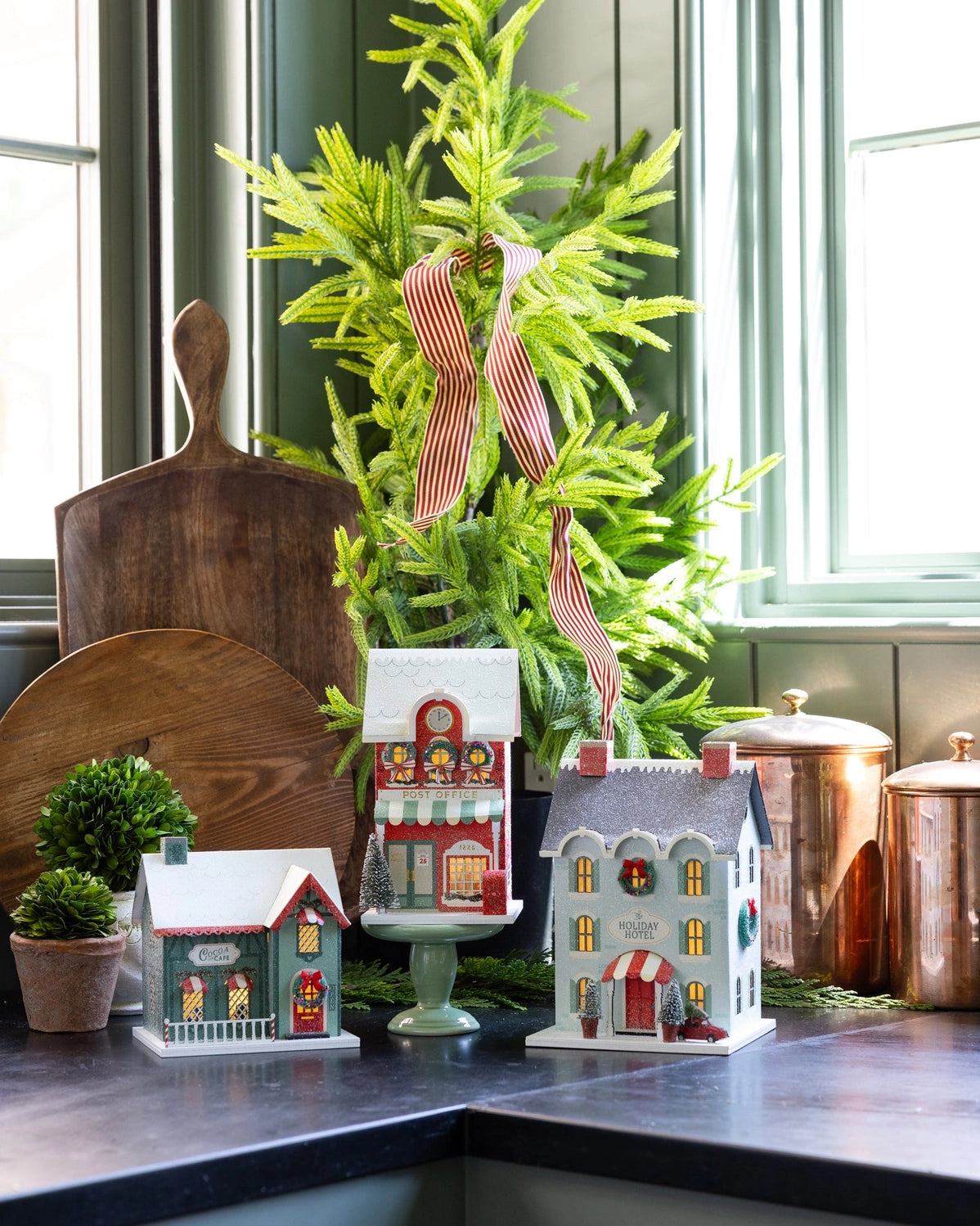 PRE ORDER - Christmas Light Up Post Office - 2026 OCTOBER ARRIVAL