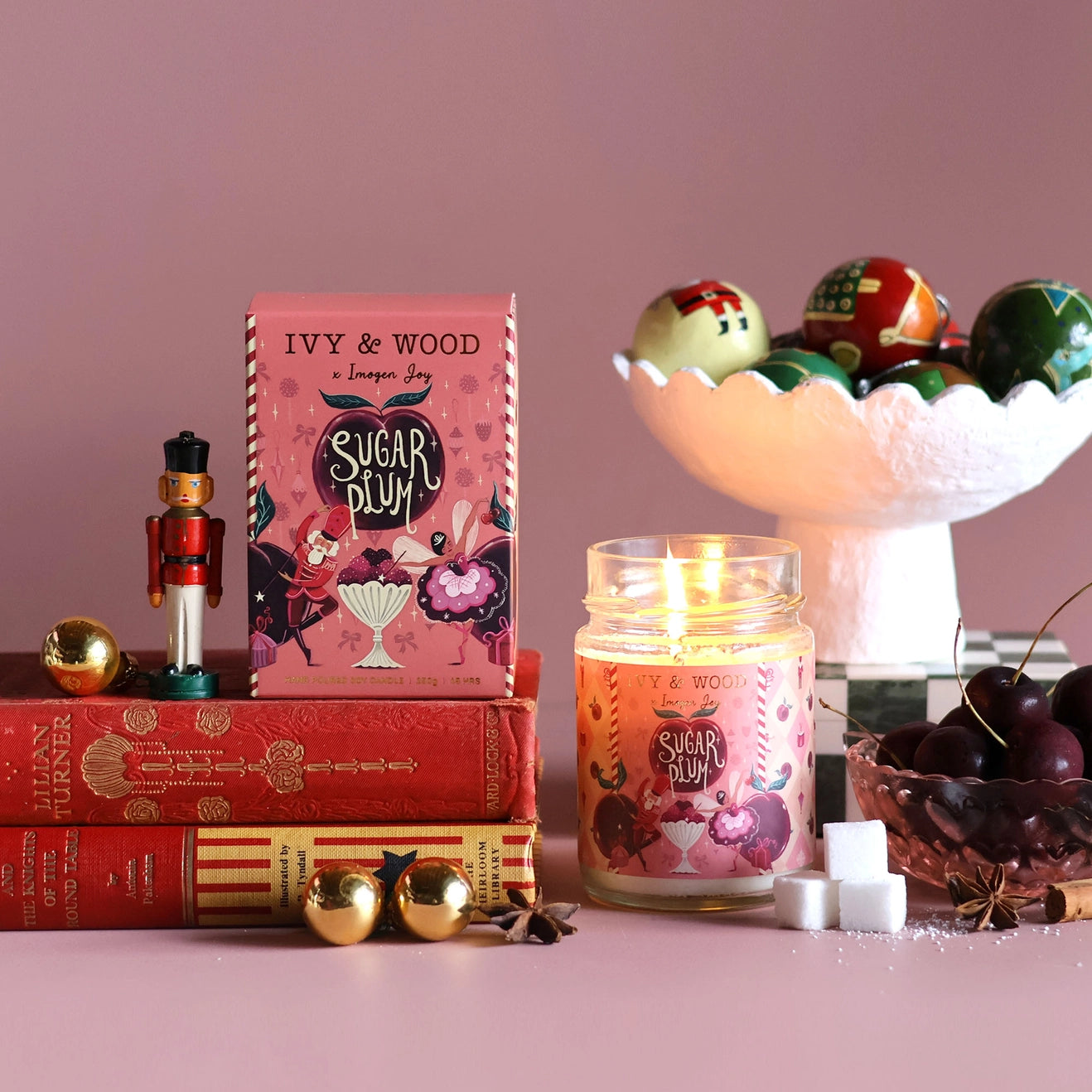 Sugar Plum Christmas Candle 250g - SEPTEMBER ARRIVAL