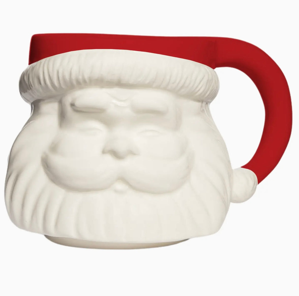 Red Hat Santa Ceramic Mug