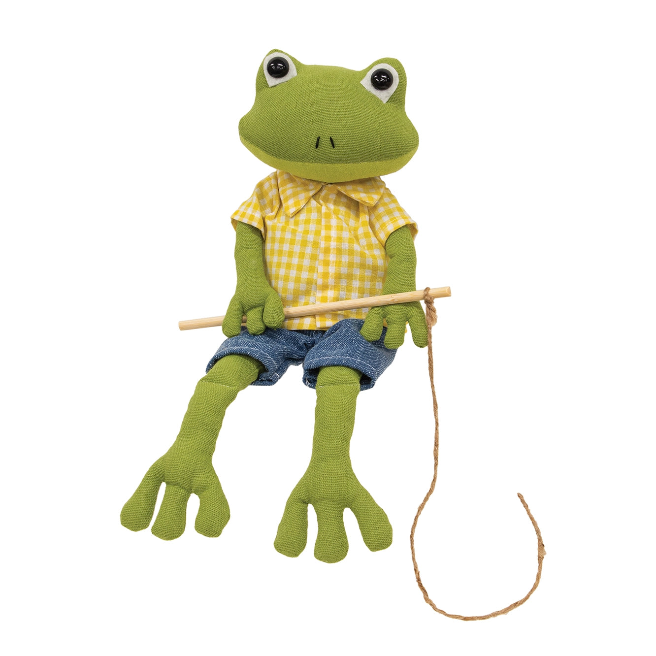 Fishing Fabric Frog