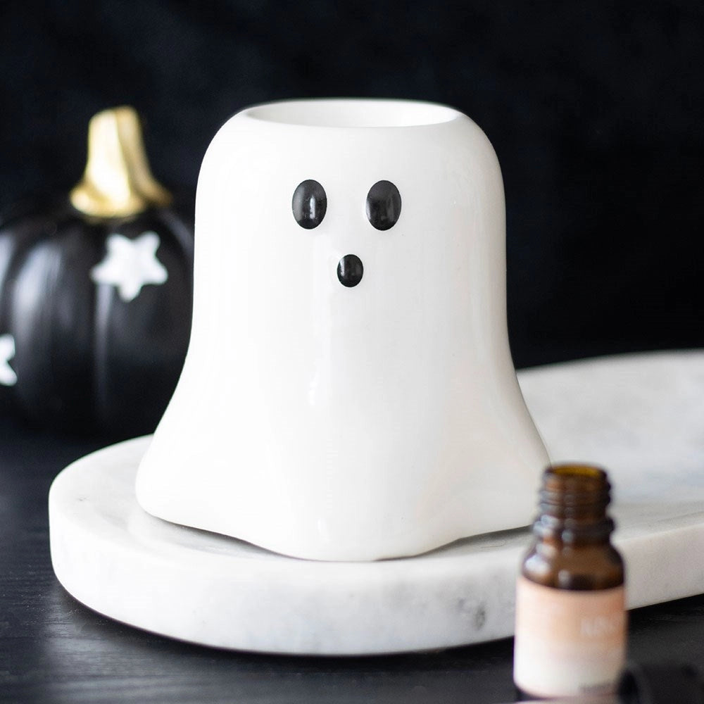 Hey Boo Halloween Ghost Oil Burner and Wax Warmer - MID MAY ARRIVAL
