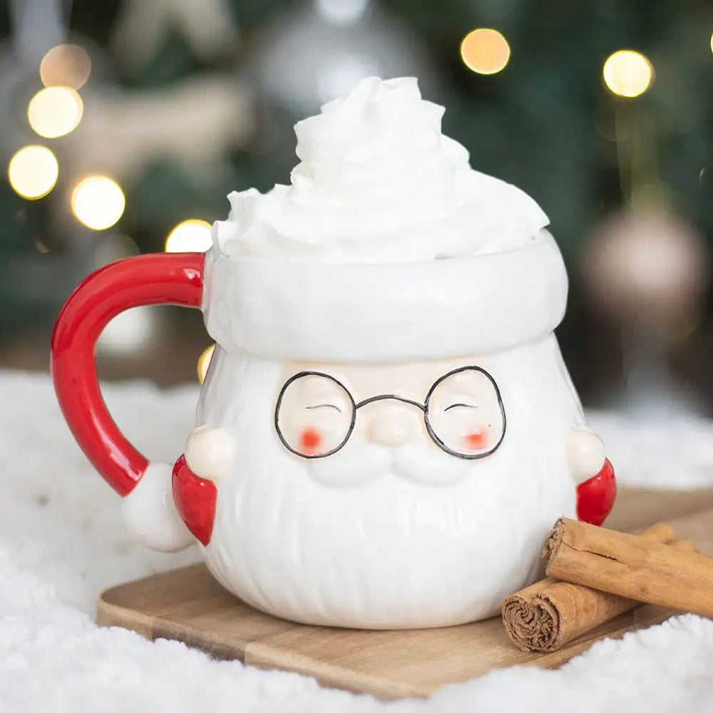 Santa Claus Ceramic Shaped Mug