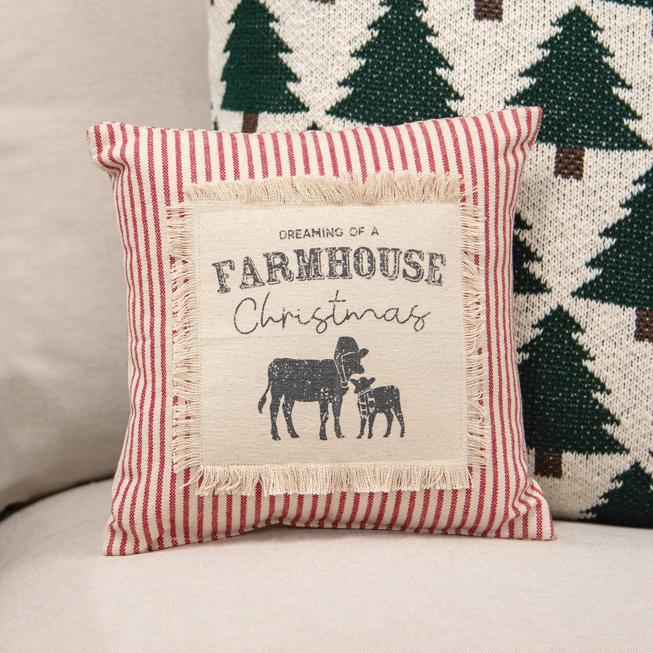 Dreaming of A Farmhouse Christmas Pillow