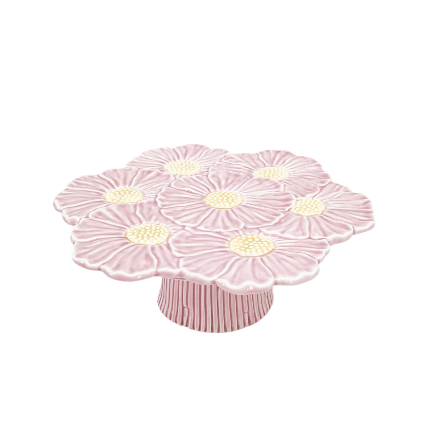 Pink Flower Cake Stand - LATE SEPTEMBER ARRIVAL