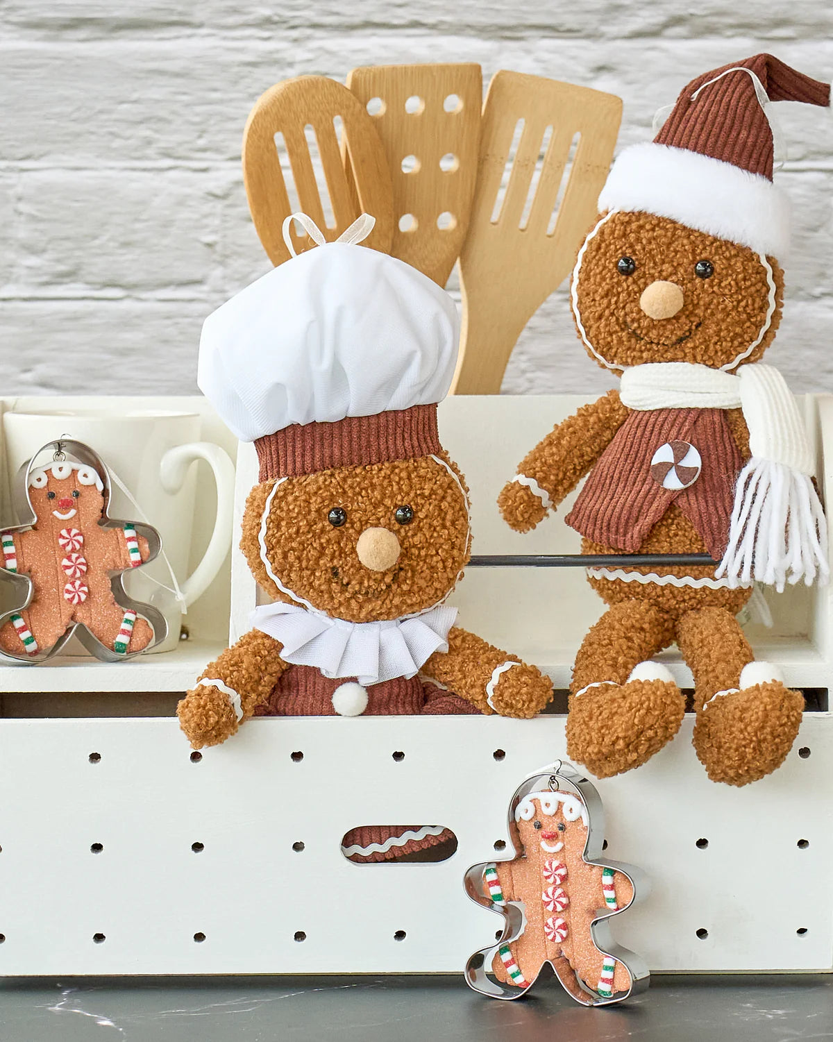 Brown Sugar Plush Gingerbread Boy