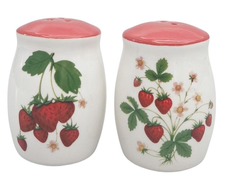 Strawberry Fields Salt & Pepper Shaker - LATE SEPTEMBER ARRIVAL
