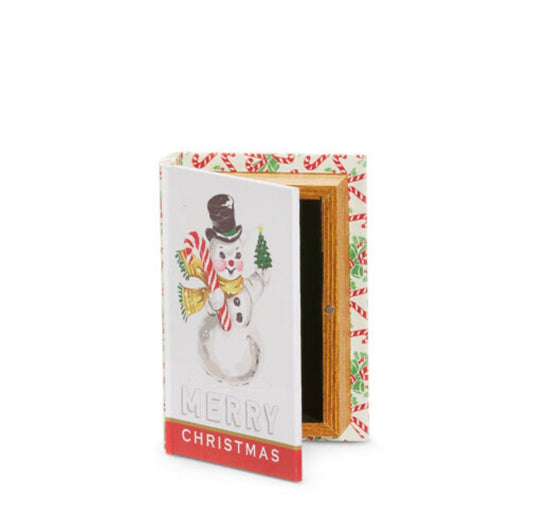 Treasured Moments Snowman Mini Book Box - OCTOBER ARRIVAL