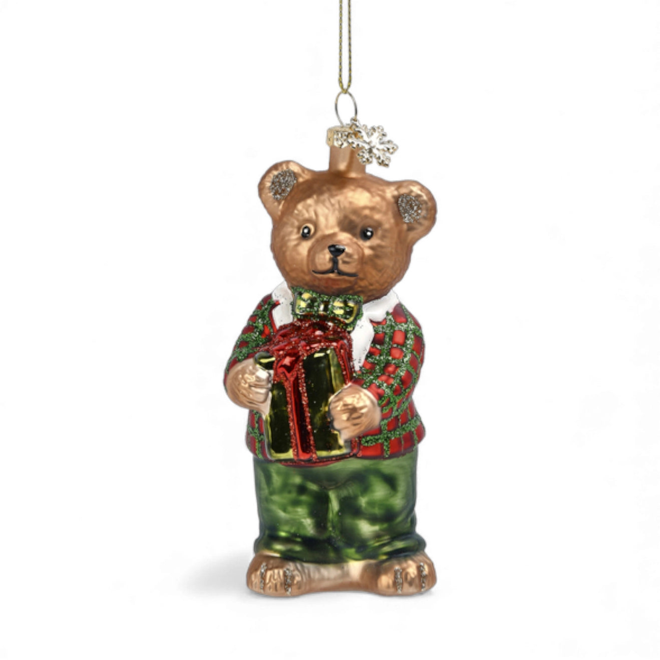PRE ORDER - Christmas Bear Boy Keepsake Ornament - 2026 OCTOBER ARRIVAL