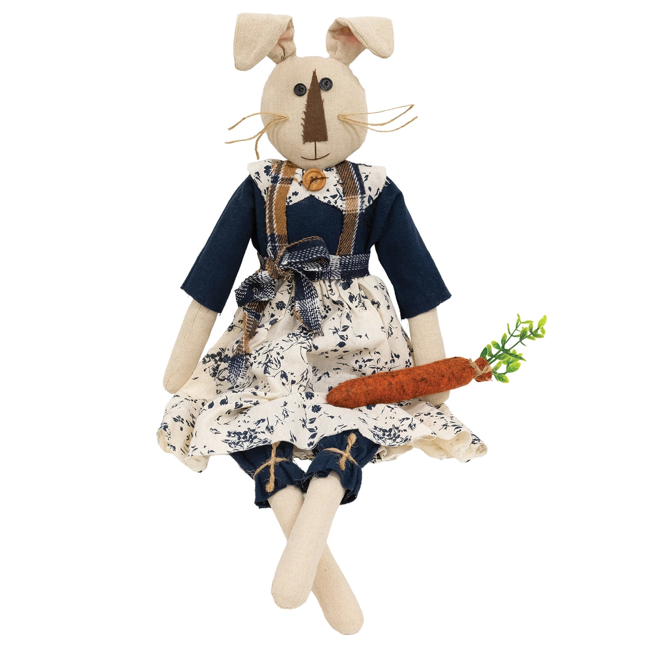 Avery Bunny Doll With Carrot 66cm