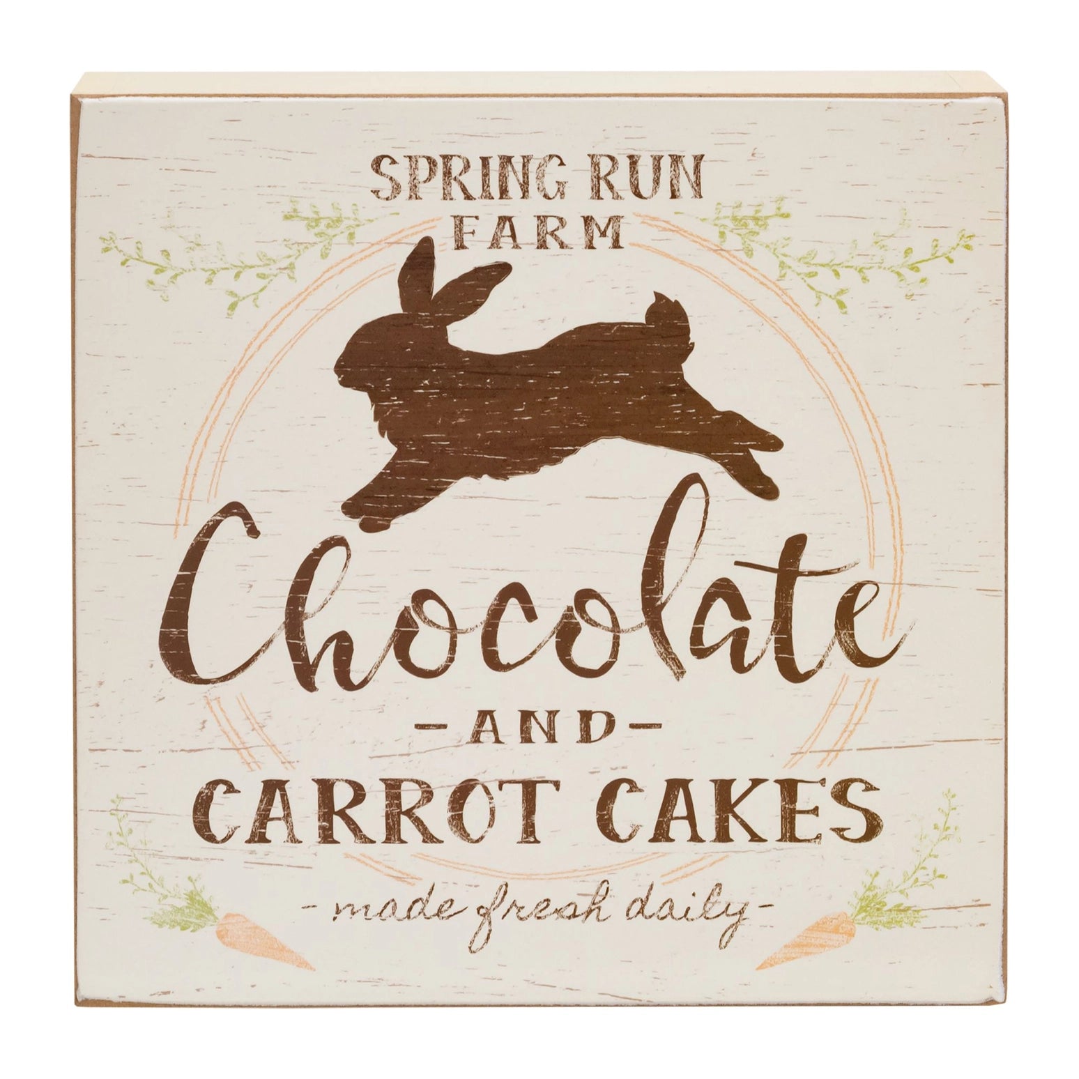 Spring Run Farm Box Wooden Sign – The Christmas Nest