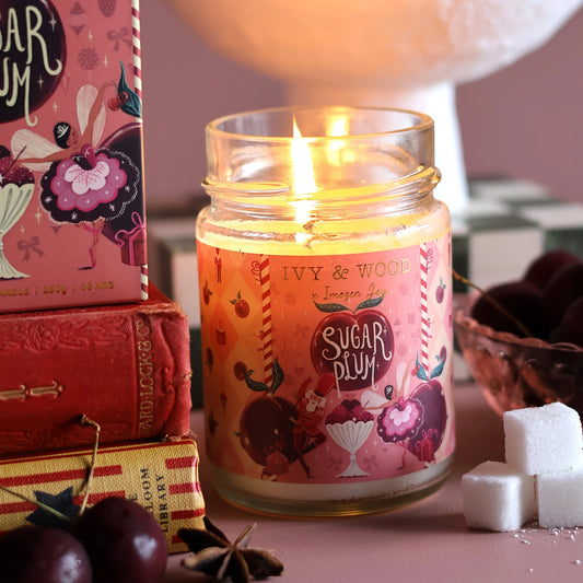 Sugar Plum Christmas Candle 250g - SEPTEMBER ARRIVAL