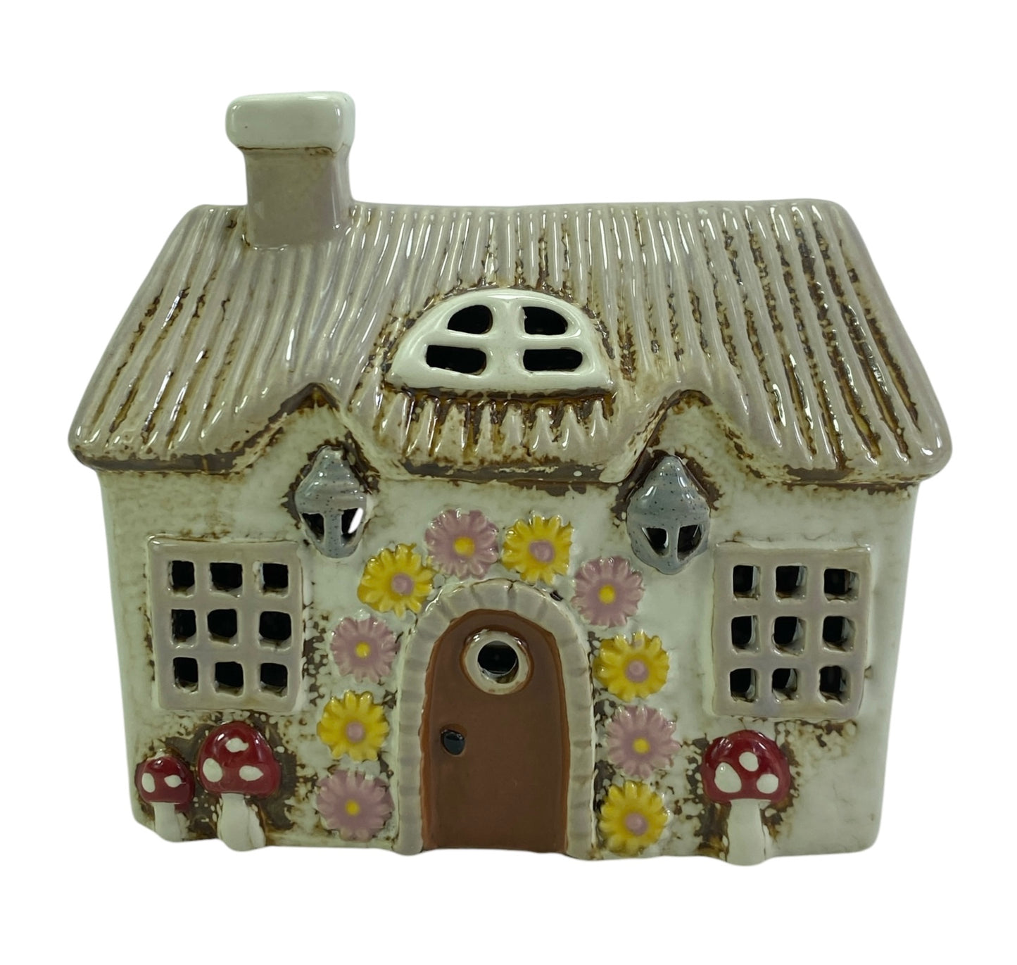 PRE ORDER - The Mushroom Garden Pottery Tea Light House - 2026 SEPTEMBER ARRIVAL