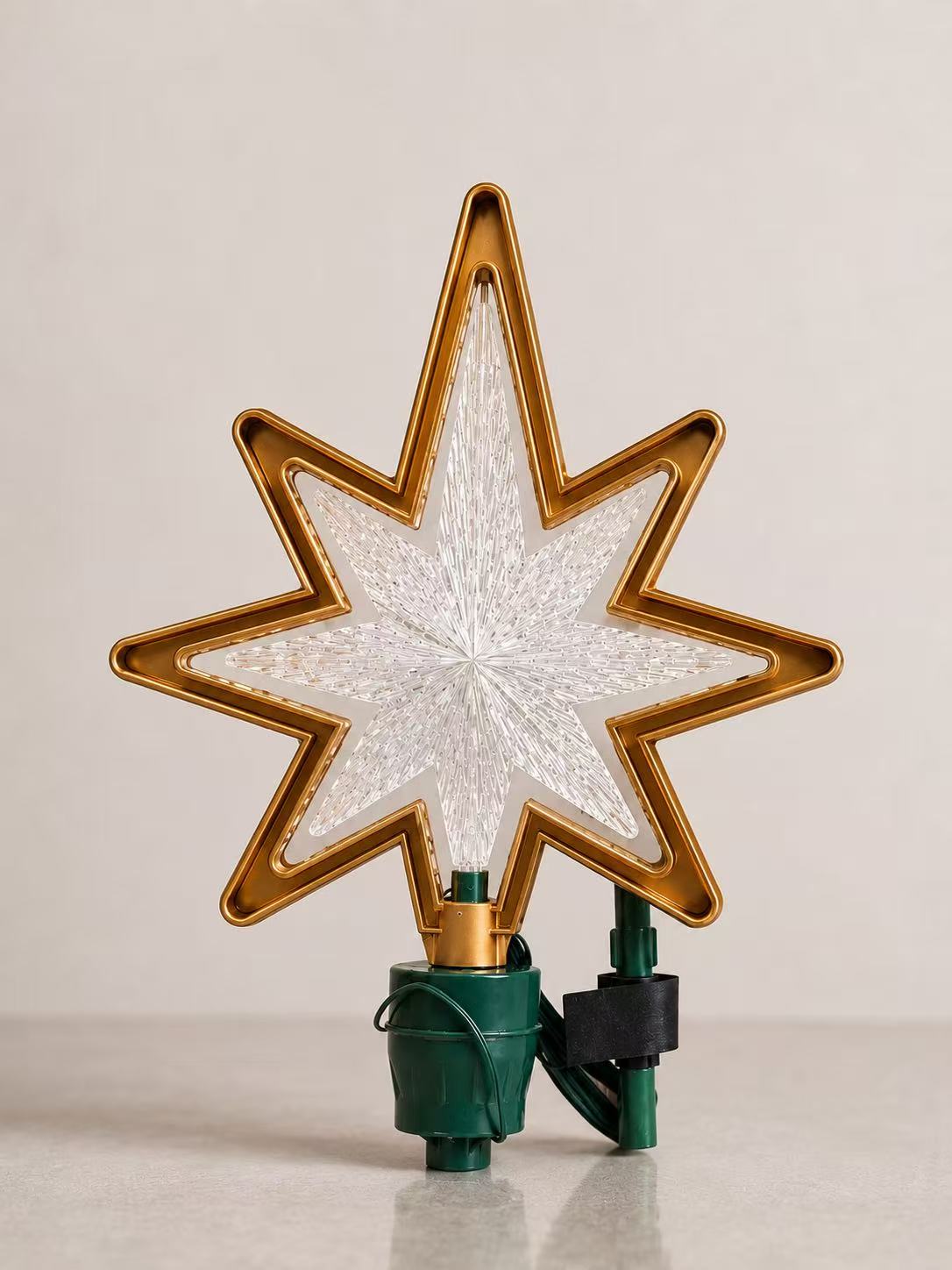 PRE ORDER - Large Radiant Rotating Star Tree Topper - 2026 OCTOBER ARRIVAL