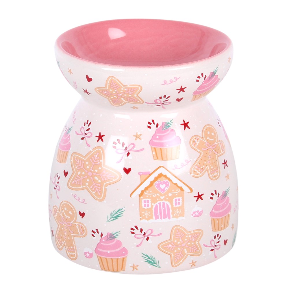 PRE ORDER - Pink Sugarplum Bakery Print Oil Burner - 2026 SEPTEMBER ARRIVAL
