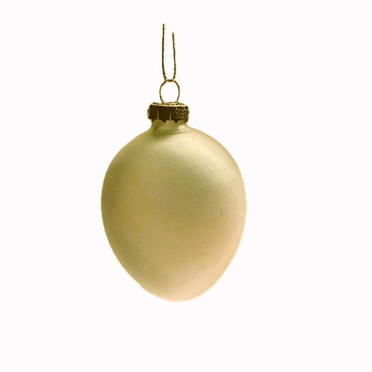 Champagne Easter Egg Hanging Ornament