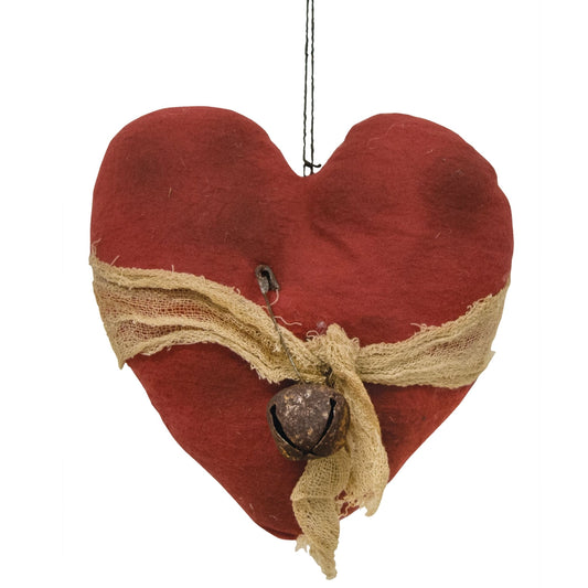 Primitive Heart Ornament