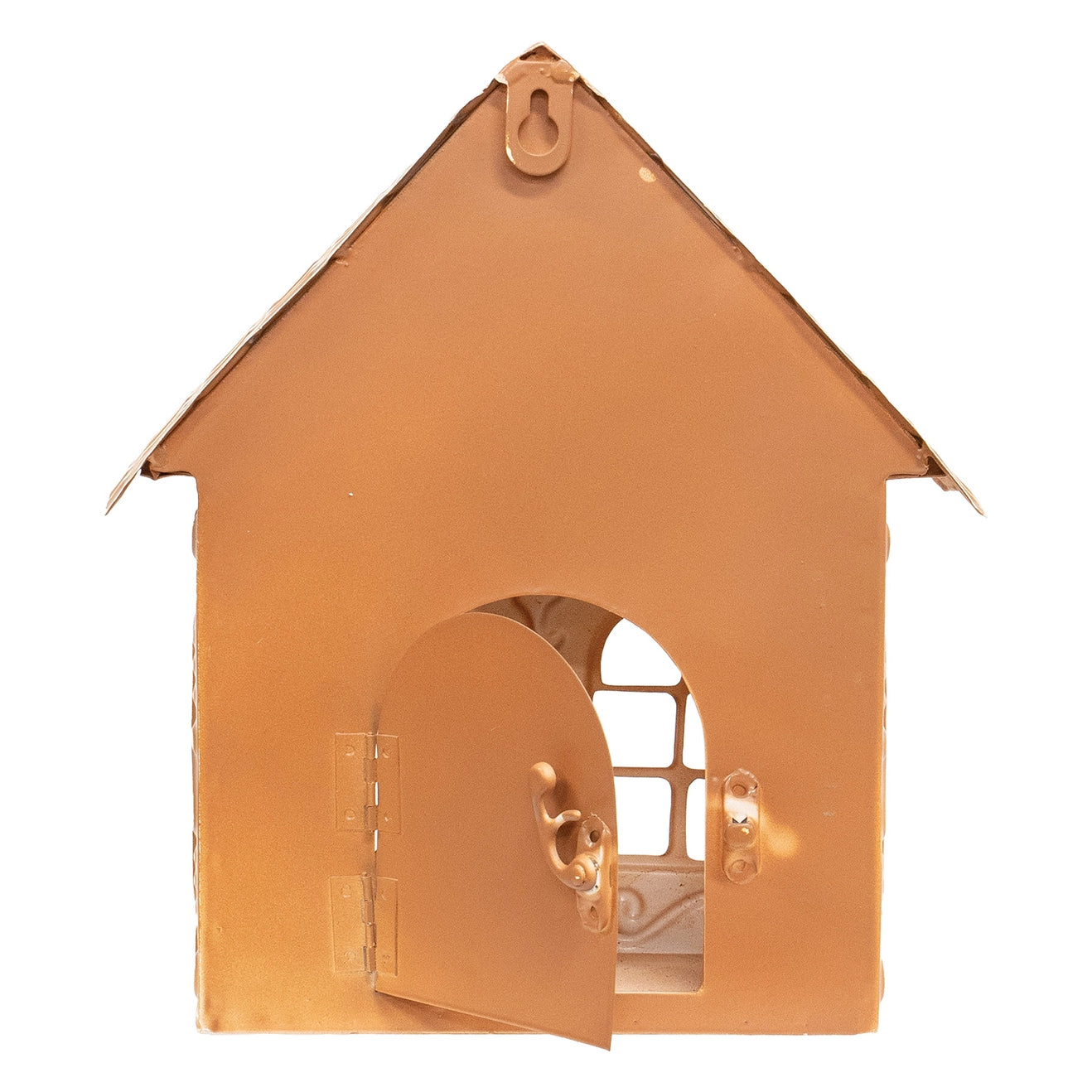 Luminary Metal Gingerbread House 25cm