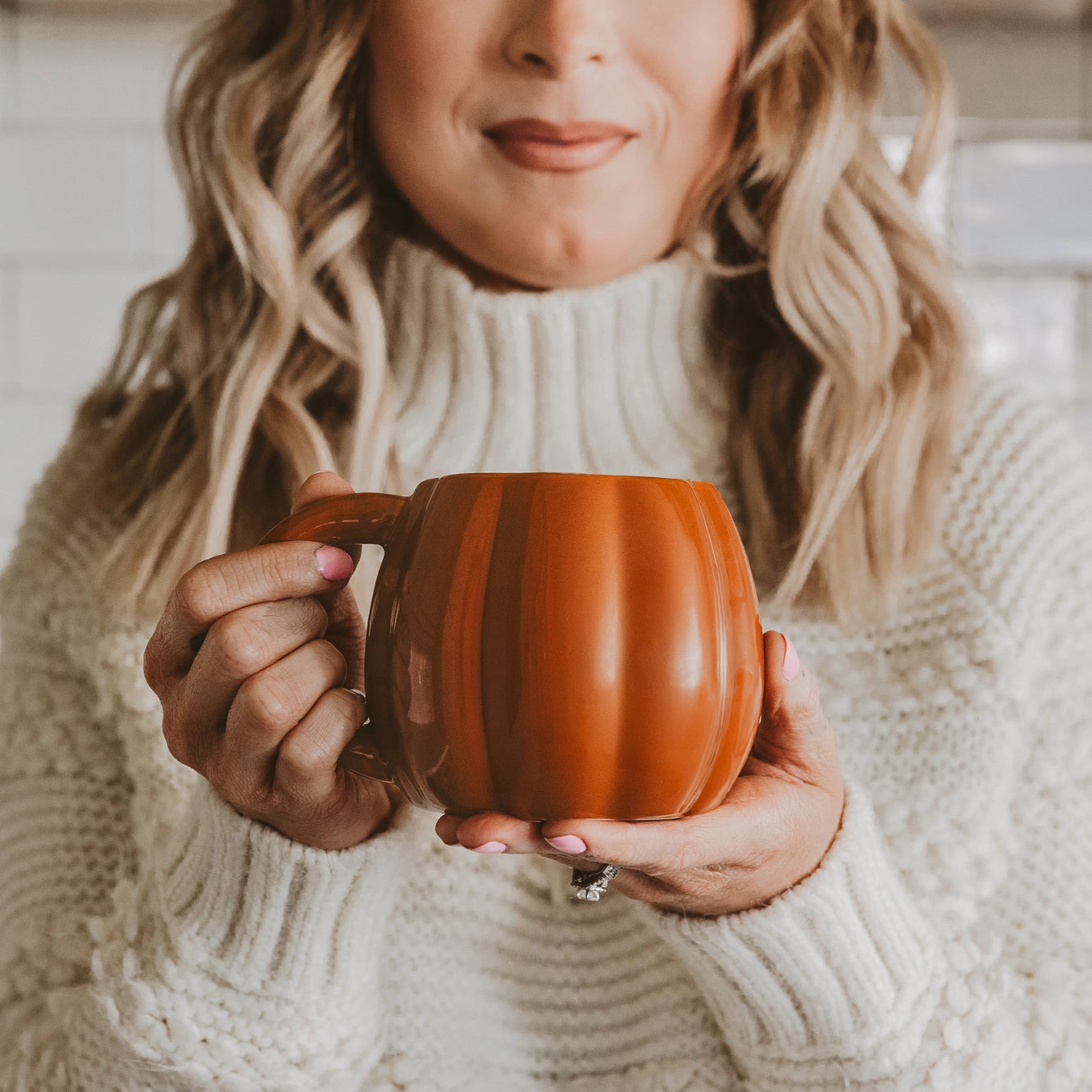 Fall Orange Pumpkin Mug - JULY ARRIVAL