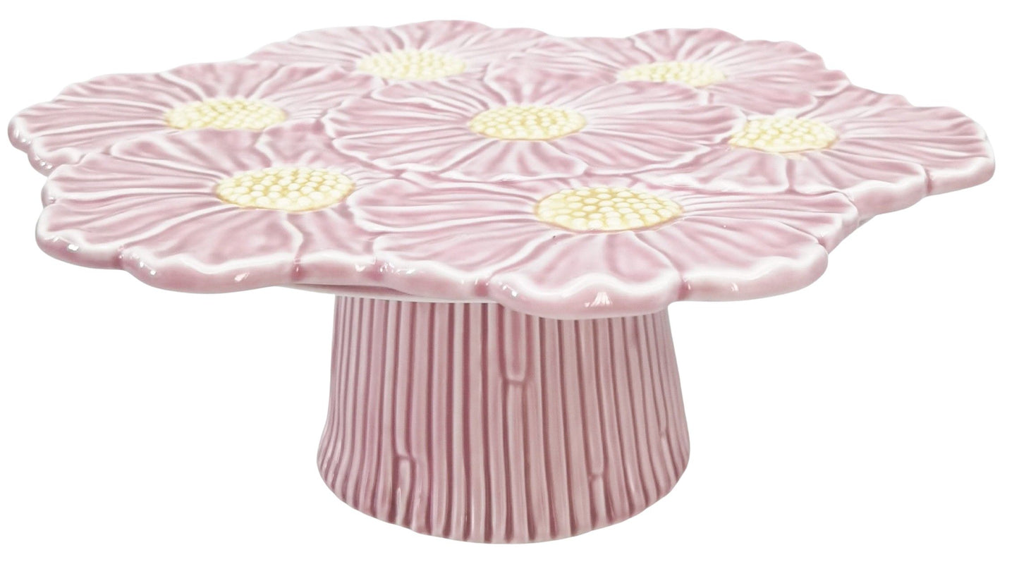 Pink Flower Cake Stand - LATE SEPTEMBER ARRIVAL