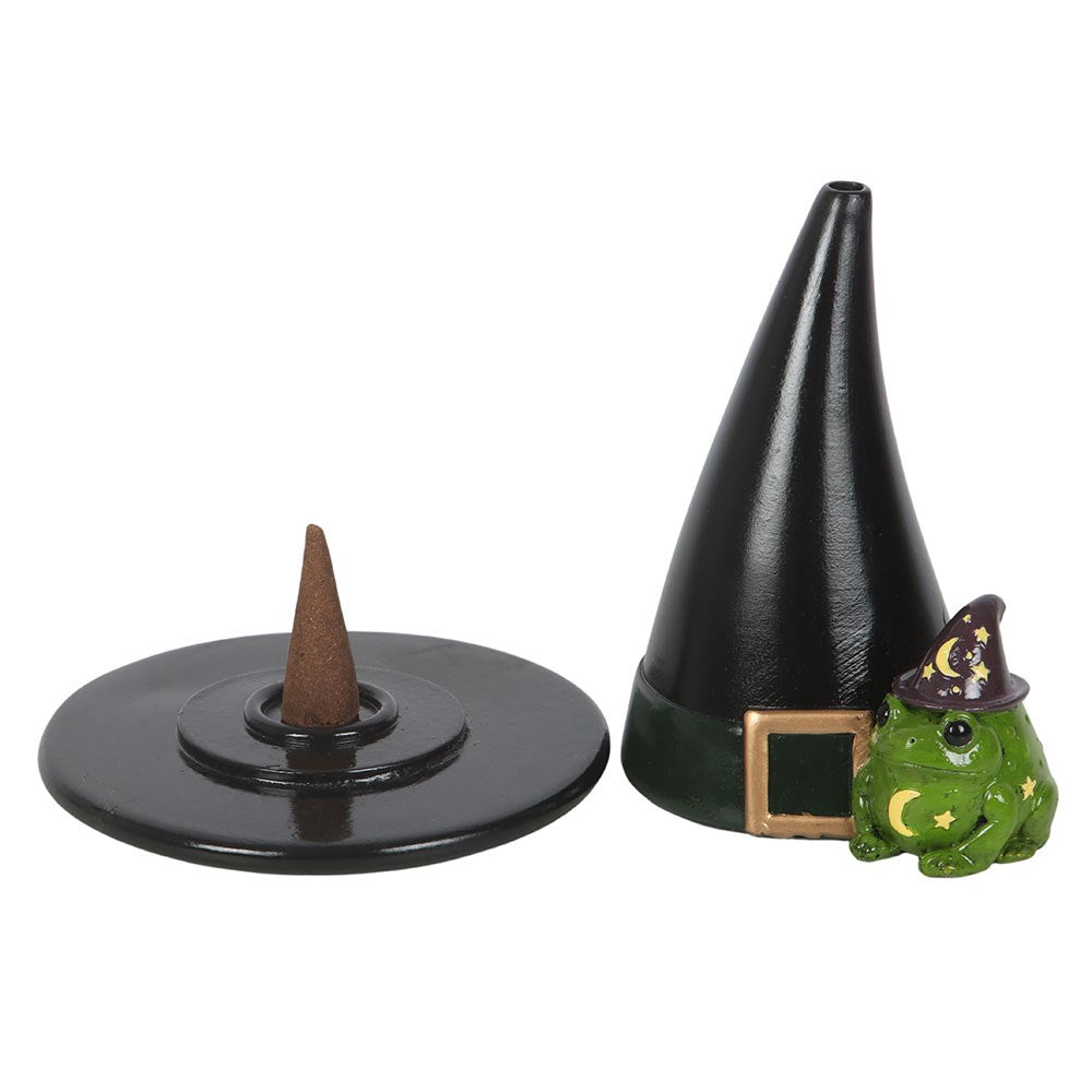 PRE ORDER - Magic Toad and Witch Hat Incense Cone Holder - 2026 SEPTEMBER ARRIVAL