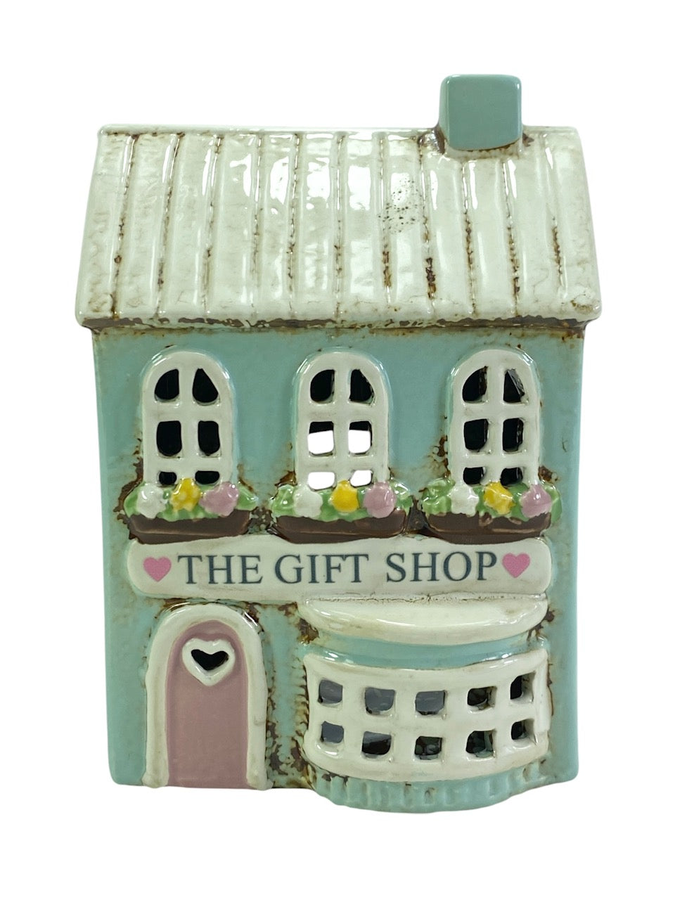 PRE ORDER - Gift Shop Pottery Tea Light House - 2026 SEPTEMBER ARRIVAL