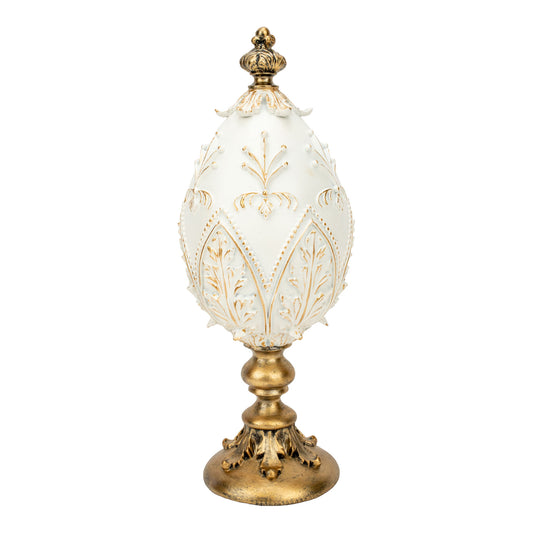 Elegant Gold Egg Finial 35cm - 2026 FEBRUARY ARRIVAL