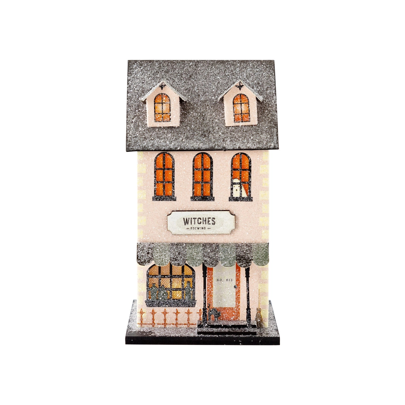 Witches Brewing Light Up House
