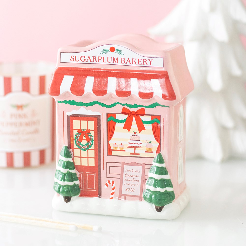 PRE ORDER - Pink Sugarplum Bakery Ceramic Oil Burner - 2026 SEPTEMBER ARRIVAL