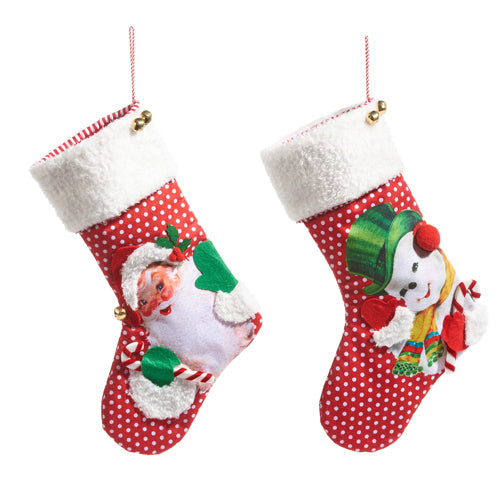 Tinsel Town Retro Stockings Assorted