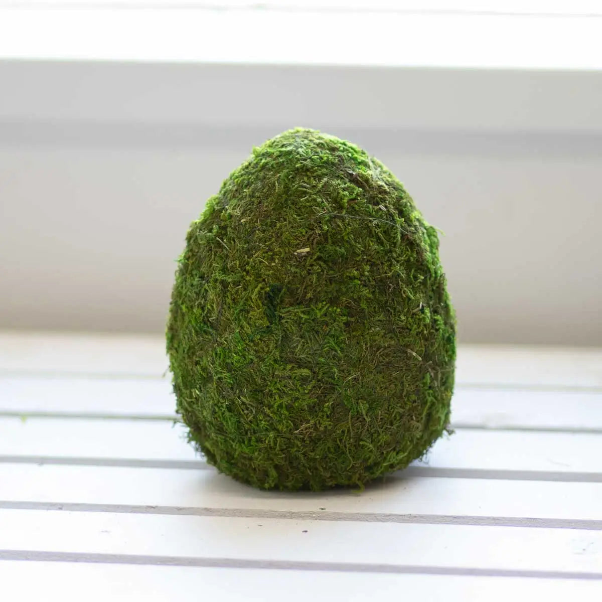 Moss Egg Decor Green 17cm
