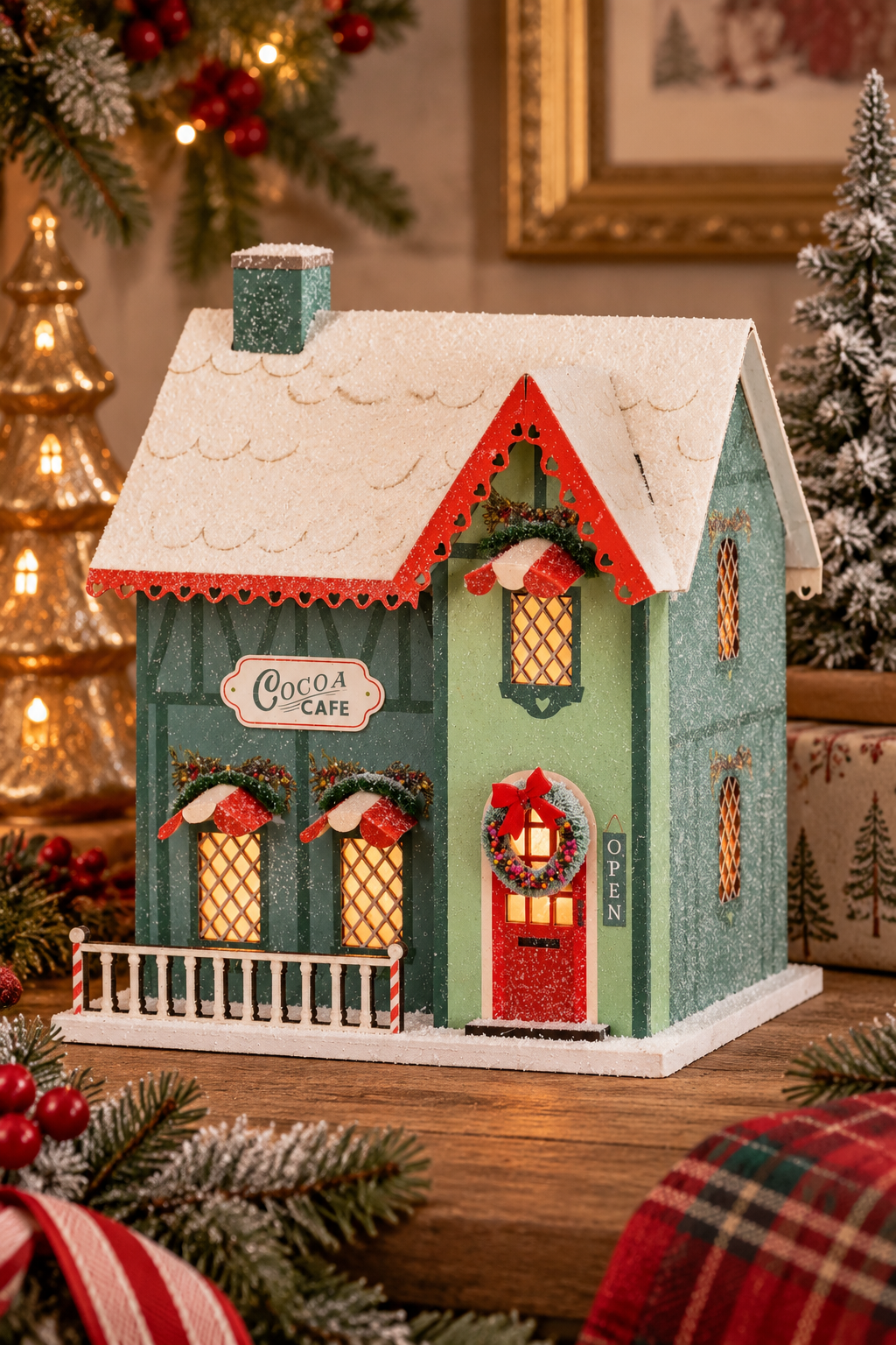 PRE ORDER - Christmas Light Up Cocoa Cafe - 2026 OCTOBER ARRIVAL