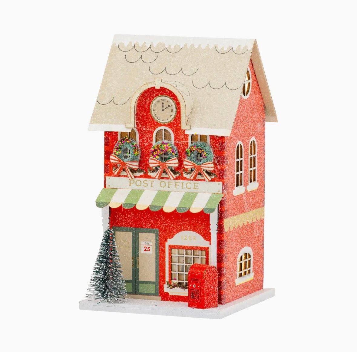 PRE ORDER - Christmas Light Up Post Office - 2026 OCTOBER ARRIVAL