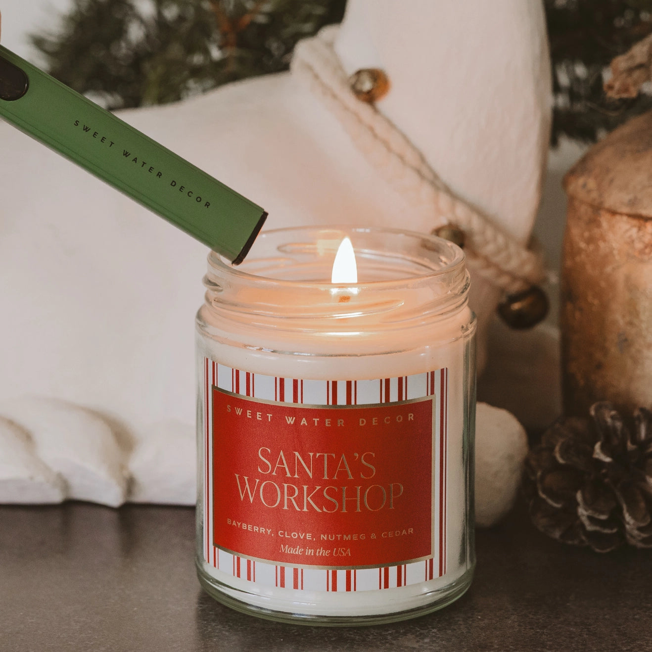 Santa's Workshop Christmas Soy Candle