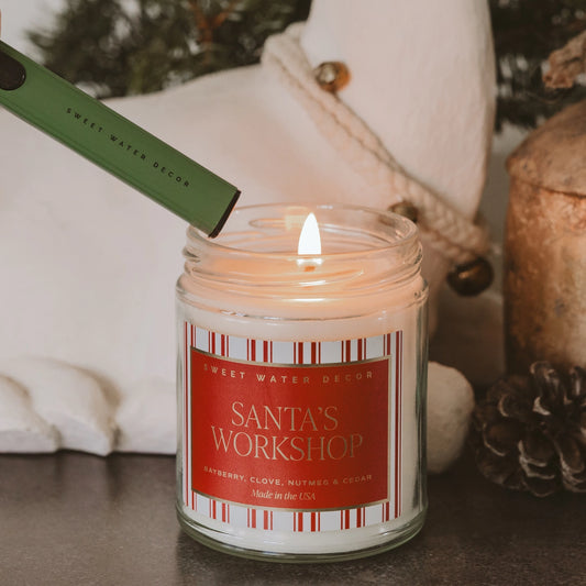 Santa's Workshop Christmas Soy Candle