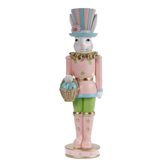 Luxe Pastel Rabbit with Basket